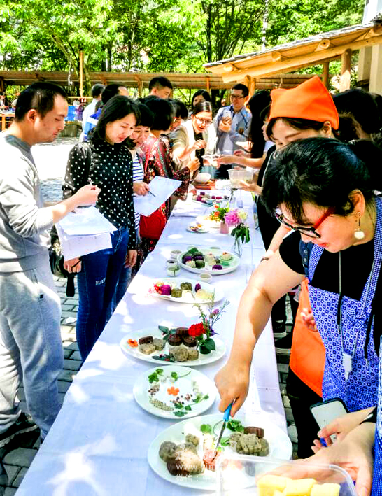 县中医医院举办中医药膳制作比赛